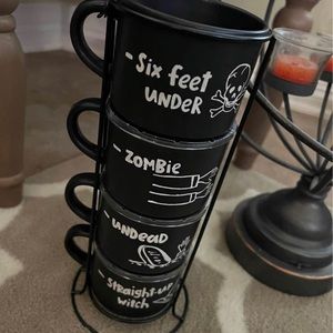 Halloween mug set